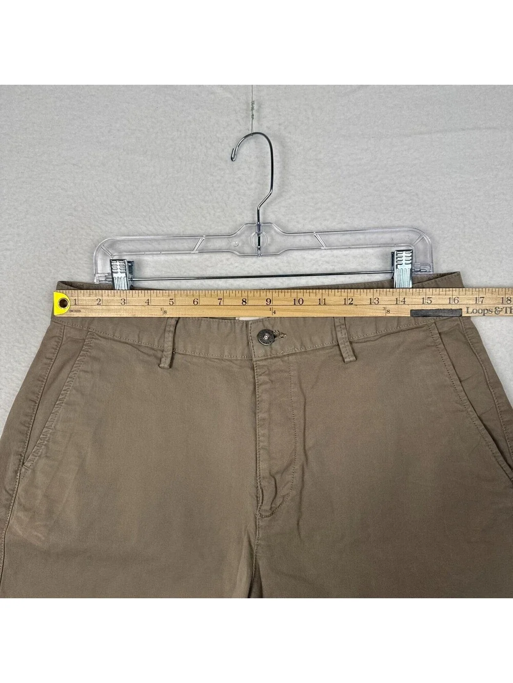 Flint and Tinder Mens 32 Brown Khaki 8